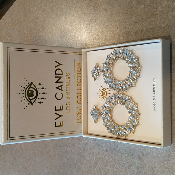 NIB Eye Candy Los Angeles Lux Collection Earrings - Picture 1 of 6